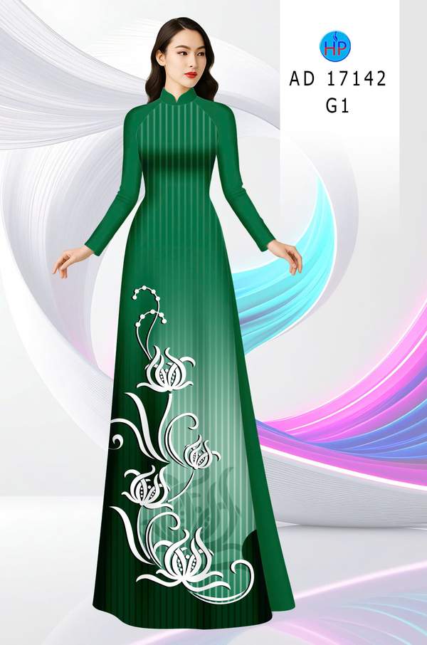 Vải Áo Dài Hoa In 3D AD 17142 15 1790388520 72 vai ao dai hoa in 3d ad 17142