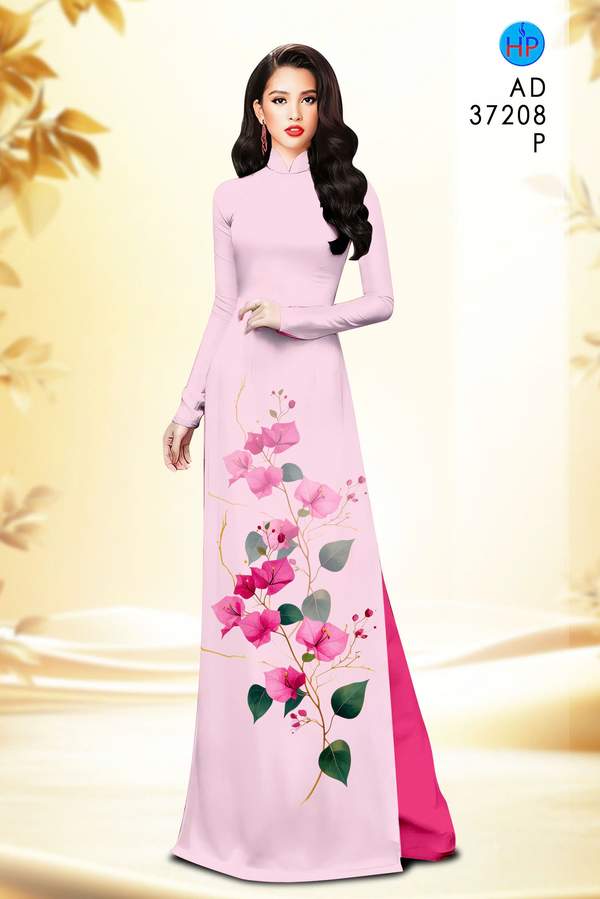 Vải Áo Dài Hoa In 3D AD 37208 4 1790388962 498 vai ao dai hoa in 3d ad 37208