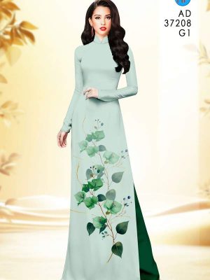 Vải Áo Dài Hoa In 3D AD 37208 28 1790388963 297 vai ao dai hoa in 3d ad 37208