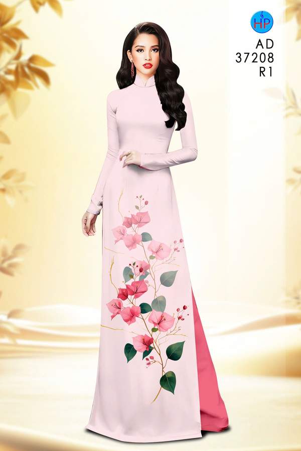 Vải Áo Dài Hoa In 3D AD 37208 9 1790388963 558 vai ao dai hoa in 3d ad 37208